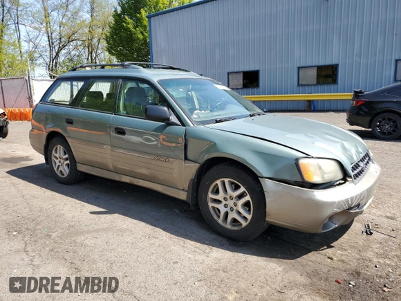 2003 Subaru Legacy Outback с VIN 4S3BH665837642145, выставлен на аукционе Copart как лот 54996665 с пробегом 167 036 миль миль и Списание • Salvage title. История ставок и продаж доступна на DreamBid. Изображение 4.