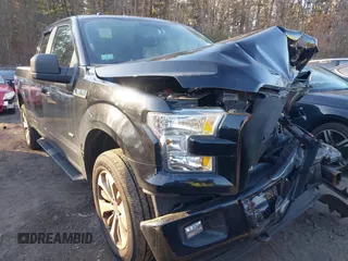 2017 Ford F-150 XL with VIN 1FTEX1EPXHFC22504, listed as a IAAI auction lot 41256497 with 148,434 mi miles. Bid and sale history available at carsss.com. Image 1.