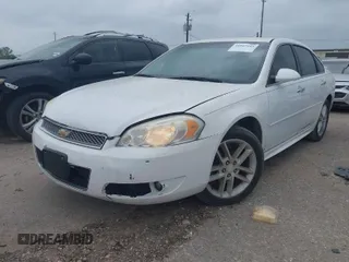 2012 Chevrolet Impala LTZ with VIN 2G1WC5E39C1224497, listed as a IAAI auction lot 41947943 with 210,726 mi miles and . Bid and sale history available at DreamBid. Image 1.