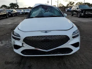2022 Genesis G70 2.0T with VIN KMTG34TA9NU102786, listed as a Copart auction lot 75168784 with 0 mi miles and Non Repairable. Bid and sale history available at carsss.com. Image 5.