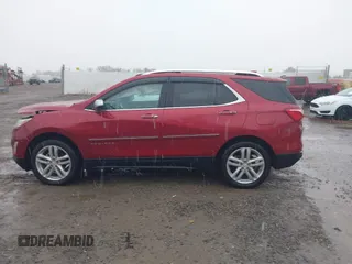 2018 Chevrolet Equinox Premier with VIN 2GNAXVEVXJ6115268, listed as a IAAI auction lot 40881577 with 61,910 mi miles and . Bid and sale history available at DreamBid. Image 15.
