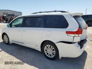 2013 Toyota Sienna XLE AAS with VIN 5TDYK3DC1DS368452, listed as a Copart auction lot 52638715 with 163,254 mi miles and Salvage Title. Bid and sale history available at carsss.com. Image 2.