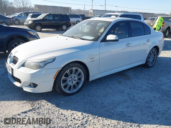 2010 BMW 5 Series 528i xDrive with VIN WBANV1C50AC446084, listed as a IAAI auction lot 41677297 with 112,854 mi miles and . Bid and sale history available at carsss.com. Image 2.