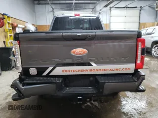 2024 Ford F-350 XL with VIN 1FT8W3BM1REF51296, listed as a Copart auction lot 89250765 with 7,140 mi miles and Salvage Title. Bid and sale history available at DreamBid. Image 6.