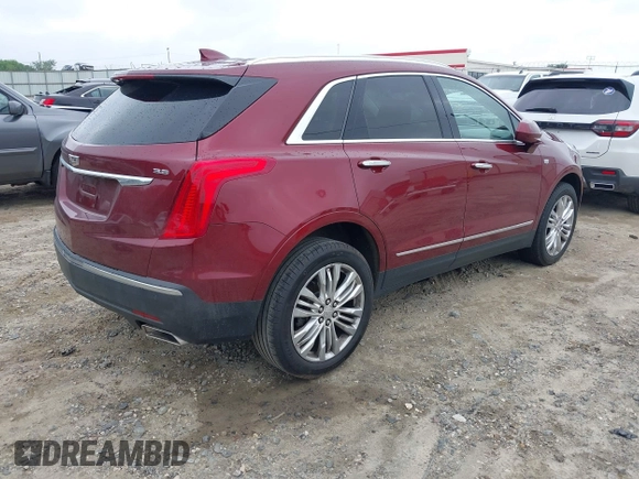 2018 Cadillac XT5 Premium Luxury FWD with VIN 1GYKNERS4JZ105398, listed as a IAAI auction lot 42298550 with 56,904 mi miles and . Bid and sale history available at DreamBid. Image 4.