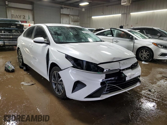 2023 Kia Forte LXS with VIN 3KPF24AD4PE549117, listed as a Copart auction lot 50756935 with 18,121 mi miles and Salvage Title. Bid and sale history available at carsss.com. Image 4.