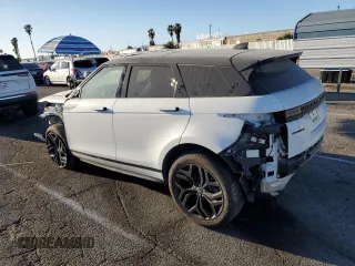 2023 Land Rover Range Rover Evoque Dynamic SE with VIN SALZL2FX2PH222607, listed as a Copart auction lot 47630765 with 15,882 mi miles and Salvage Title. Bid and sale history available at carsss.com. Image 2.