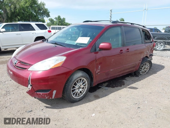 2008 Toyota Sienna XLE with VIN 5TDBK22C58S013745, listed as a IAAI auction lot 42565533 with 200,629 mi miles and . Bid and sale history available at DreamBid. Image 17.
