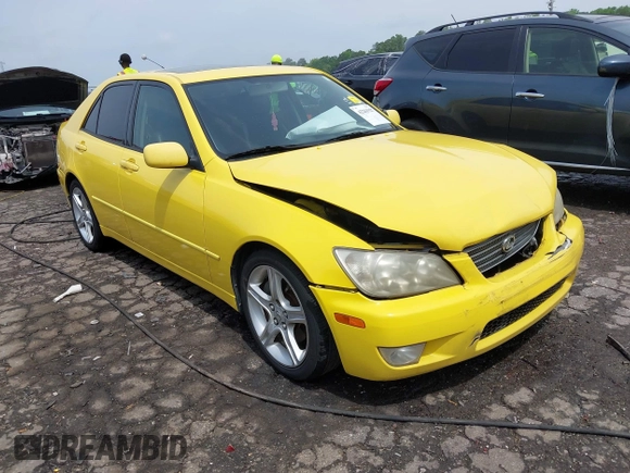 2001 Lexus IS 300/350 z VIN JTHBD182610014669, wystawiony jako IAAI lot #42261927 z przebiegiem 316 221 mil mil oraz . Historia ofert i sprzedaży dostępna na DreamBid. Obrazek 1.