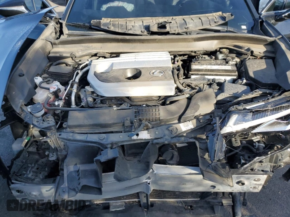 2021 Lexus UX 200 with VIN JTHX3JBH3M2032478, listed as a Copart auction lot 80309824 with 51,207 mi miles and Salvage title. Bid and sale history available at DreamBid. Image 12.