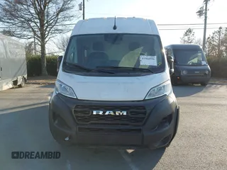 2023 Ram ProMaster Cargo with VIN 3C6MRVHGXPE509172, listed as a IAAI auction lot 41563596 with 67,348 mi miles. Bid and sale history available at carsss.com. Image 11.