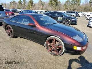 1990 Nissan 300ZX z VIN JN1RZ24A9LX013985, wystawiony jako Copart lot #41866785 z przebiegiem 131 939 mil mil oraz Czysty tytuł • Clean title. Historia ofert i sprzedaży dostępna na DreamBid. Obrazek 4.
