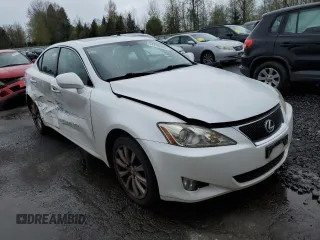 2008 Lexus IS 250 with VIN JTHCK262982027157, listed as a Copart auction lot 51836745 with 153,983 mi miles and Salvage Title. Bid and sale history available at carsss.com. Image 4.