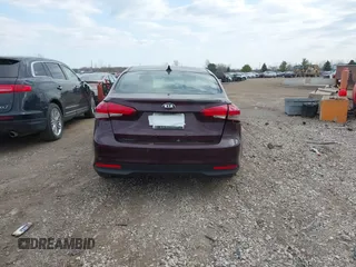 2017 Kia Forte LX with VIN 3KPFK4A75HE106261, listed as a IAAI auction lot 41830740 with 133,153 mi miles. Bid and sale history available at carsss.com. Image 16.