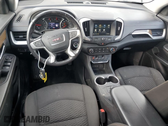2019 GMC Terrain SLE with VIN 3GKALMEV0KL231028, listed as a Copart auction lot 48495055 with 97,230 mi miles and Salvage Title. Bid and sale history available at carsss.com. Image 8.