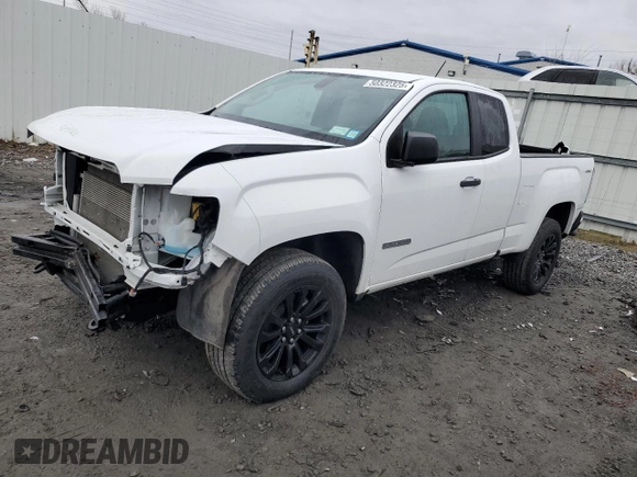 2021 GMC Canyon 4WD Elevation Standard with VIN 1GTH6BEN1M1289178, listed as a Copart auction lot 50322325 with 53,875 mi miles and Salvage Title. Bid and sale history available at carsss.com. Image 1.