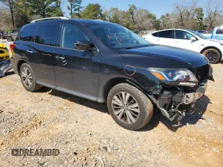 2018 Nissan Pathfinder SL with VIN 5N1DR2MN1JC615046, listed as a Copart auction lot 46695395 with 161,113 mi miles and Salvage Title. Bid and sale history available at DreamBid. Image 4.