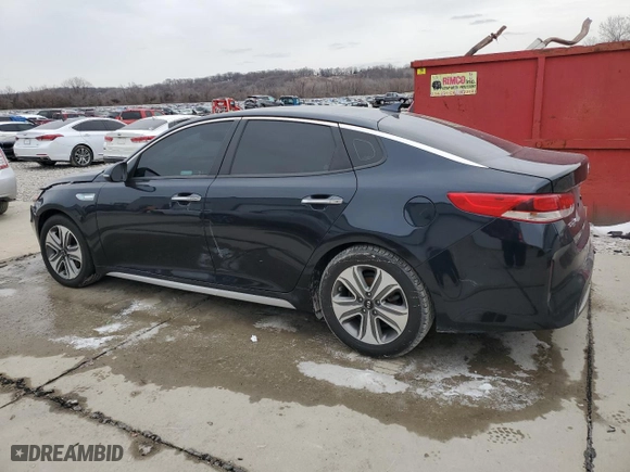 2017 Kia Optima Hybrid EX with VIN KNAGU4LE9H5012046, listed as a Copart auction lot 45362885 with 93,719 mi miles and Salvage Title. Bid and sale history available at carsss.com. Image 2.