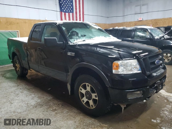 2005 Ford F-150 XLT with VIN 1FTPX14525NA72494, listed as a Copart auction lot 42921545 with 283,174 mi miles and Clean Title. Bid and sale history available at carsss.com. Image 4.