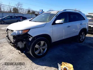 2012 Kia Sorento EX with VIN 5XYKUDA26CG302850, listed as a Copart auction lot 42673165 with 268,069 mi miles and Salvage Title. Bid and sale history available at carsss.com. Image 1.