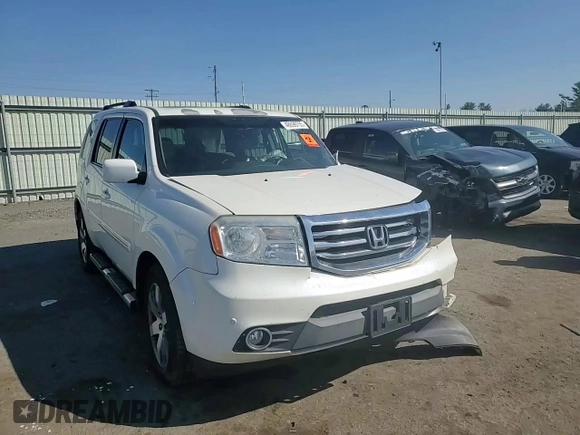 2015 Honda Pilot Touring with VIN 5FNYF4H96FB027418, listed as a Copart auction lot 48699755 with Not Provided miles and Salvage Title. Bid and sale history available at DreamBid. Image 11.