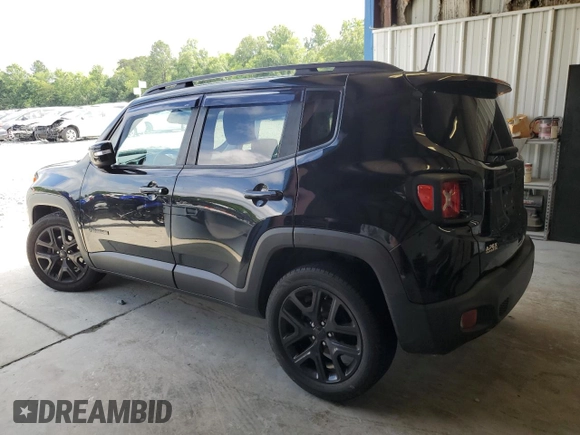 2018 Jeep Renegade Altitude with VIN ZACCJABB2JPJ02780, listed as a Copart auction lot 61401135 with 120,975 mi miles and Salvage title. Bid and sale history available at DreamBid. Image 2.