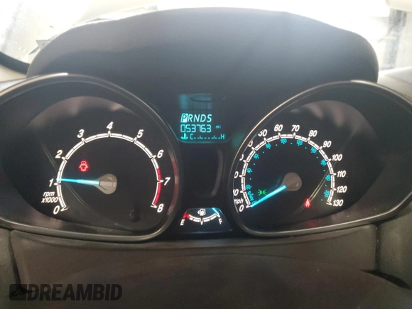 2017 Ford Fiesta SE with VIN 3FADP4BJ3HM128550, listed as a Copart auction lot 55759505 with 53,763 mi miles and Clean Title. Bid and sale history available at DreamBid. Image 9.