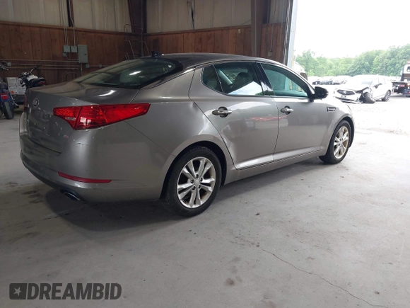 2013 Kia Optima EX с VIN 5XXGN4A79DG220258, выставлен на аукционе IAAI как лот 42681855 с пробегом 194 174 миль миль и . История ставок и продаж доступна на DreamBid. Изображение 4.