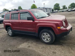 2013 Jeep Patriot Sport z VIN 1C4NJRBB8DD263521, wystawiony jako Copart lot #56344365 z przebiegiem 75 287 mil mil oraz Szkoda całkowita • Salvage title. Historia ofert i sprzedaży dostępna na DreamBid. Obrazek 4.