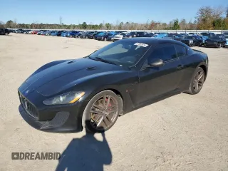 2012 Maserati GranTurismo MC Stradale with VIN ZAM45MLA0C0066191, listed as a Copart auction lot 87061834 with 64,665 mi miles and Salvage Title. Bid and sale history available at carsss.com. Image 1.