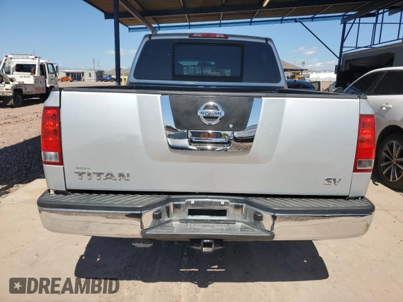 2012 Nissan Titan SV with VIN 1N6AA0EK5CN327266, listed as a Copart auction lot 49706135 with 188,366 mi miles and Salvage Title. Bid and sale history available at DreamBid. Image 6.