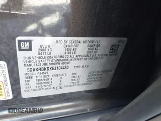 2014 Buick Enclave Leather с VIN 5GAKRBKDXEJ104430, выставлен на аукционе IAAI как лот 42456353 с пробегом 287 598 миль миль и . История ставок и продаж доступна на DreamBid. Изображение 9.