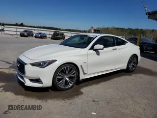 2018 Infiniti Q60 Luxe with VIN JN1EV7EK1JM341446, listed as a Copart auction lot 50318355 with 164,033 mi miles and Salvage Title. Bid and sale history available at carsss.com. Image 1.