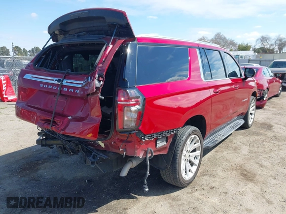 2023 Chevrolet Suburban LS with VIN 1GNSCBKD9PR350882, listed as a IAAI auction lot 41679881 with 78,109 mi miles and . Bid and sale history available at DreamBid. Image 4.