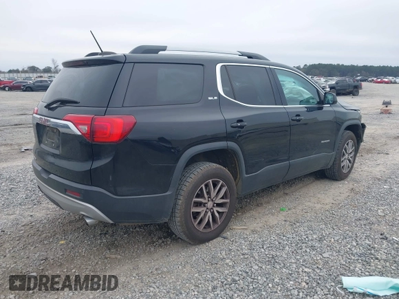 2017 GMC Acadia SLE with VIN 1GKKNLLS6HZ126223, listed as a IAAI auction lot 41197718 with 111,912 mi miles. Bid and sale history available at carsss.com. Image 4.