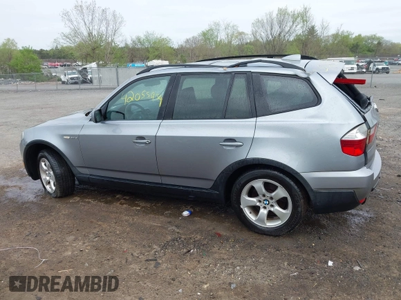 2007 BMW X3 3.0si with VIN WBXPC93477WF19603, listed as a IAAI auction lot 42055954 with 262,051 mi miles and . Bid and sale history available at DreamBid. Image 14.