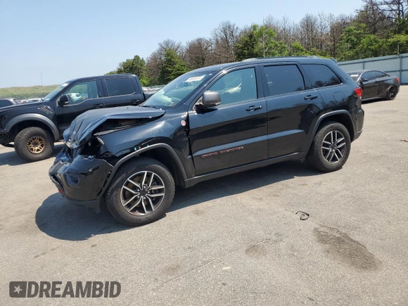 2021 Jeep Grand Cherokee Trailhawk with VIN 1C4RJFLG2MC716905, listed as a Copart auction lot 58635574 with 0 mi miles and Salvage Title. Bid and sale history available at carsss.com. Image 1.