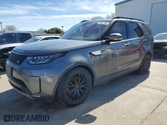 2017 Land Rover Discovery HSE with VIN SALRRBBK7HA017223, listed as a Copart auction lot 43047263 with 78,277 mi miles. Bid and sale history available at carsss.com. Image 1.