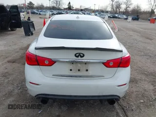 2017 Infiniti Q50 Premium with VIN JN1EV7AR1HM841541, listed as a IAAI auction lot 41876174 with 64,552 mi miles and . Bid and sale history available at carsss.com. Image 16.