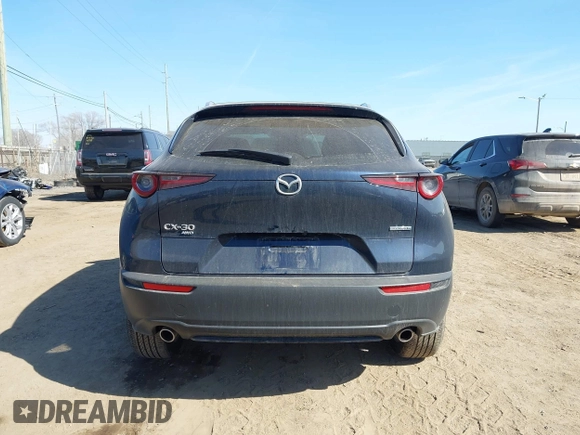 2024 Mazda CX-30 S Preferred with VIN 3MVDMBCM2RM720246, listed as a IAAI auction lot 41800330 with 6,743 mi miles and . Bid and sale history available at DreamBid. Image 16.