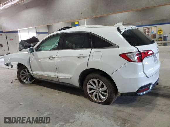 2016 Acura RDX with VIN 5J8TB4H30GL027349, listed as a Copart auction lot 45842105 with 0 mi miles and Salvage Title. Bid and sale history available at carsss.com. Image 2.