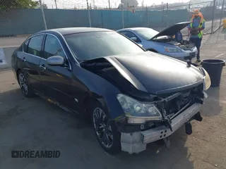 2008 Infiniti M with VIN JNKAY01E18M606546, listed as a IAAI auction lot 42614288 with 161,499 mi miles and . Bid and sale history available at DreamBid. Image 1.