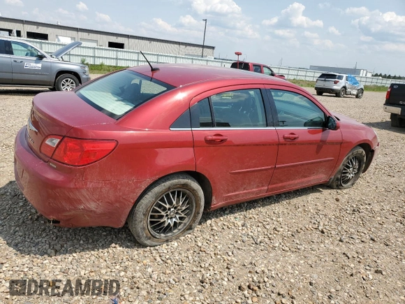 2010 Chrysler Sebring Limited with VIN 1C3CC5FD1AN197099, listed as a Copart auction lot 59128825 with 85,736 mi miles and Salvage title. Bid and sale history available at DreamBid. Image 3.