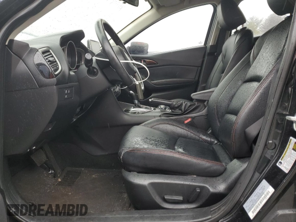 2014 Mazda 3 i Grand Touring with VIN JM1BM1M73E1102176, listed as a Copart auction lot 46991395 with 45,588 mi miles and Non Repairable. Bid and sale history available at DreamBid. Image 7.