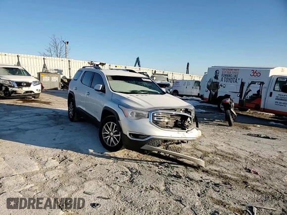 2018 GMC Acadia SLE with VIN 1GKKNSLA5JZ110473, listed as a Copart auction lot 42616735 with 152,383 mi miles and Salvage Title. Bid and sale history available at DreamBid. Image 11.