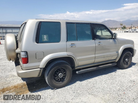 2002 Isuzu Trooper S z VIN JACDS58X527J08603, wystawiony jako Copart lot #63357674 z przebiegiem 218 282 mil mil oraz Szkody całkowita. Historia ofert i sprzedaży dostępna na DreamBid. Obrazek 3.