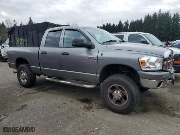 2009 Dodge Ram 2500 SLT with VIN 3D7KS28T59G550810, listed as a Copart auction lot 89331615 with 148,186 mi miles and Salvage Title. Bid and sale history available at carsss.com. Image 4.