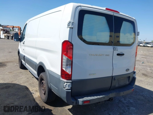 2017 Ford Transit with VIN 1FTYR1ZG3HKA19186, listed as a IAAI auction lot 41985260 with 230,932 mi miles. Bid and sale history available at carsss.com. Image 3.