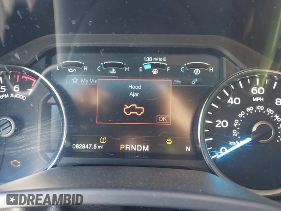 2019 Ford F-150 XL with VIN 1FTEW1C5XKKD81025, listed as a IAAI auction lot 41483911 with 82,847 mi miles and . Bid and sale history available at DreamBid. Image 7.