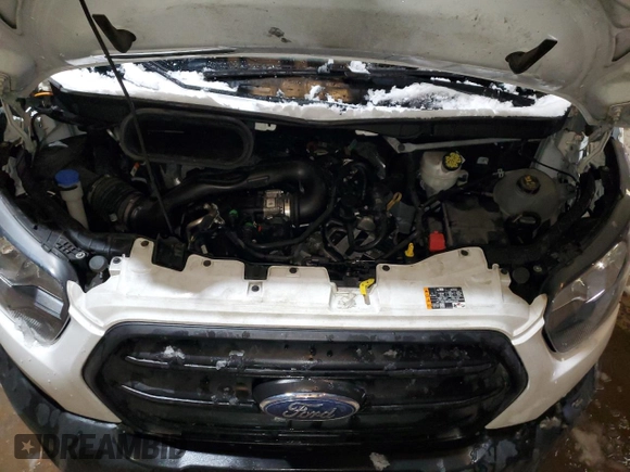 2020 Ford Transit Cargo with VIN 1FTBR1C87LKB49603, listed as a Copart auction lot 48592455 with 174,558 mi miles and Salvage Title. Bid and sale history available at DreamBid. Image 13.